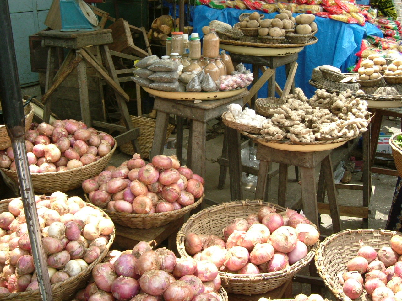 Markt in Cotonou Benin