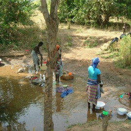 Kleding wassen Benin