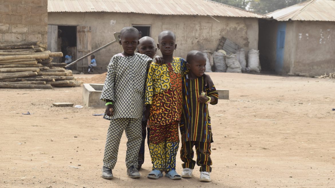 kinderen in african wax